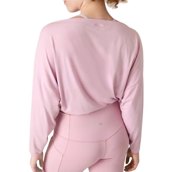 Athleta Cool Down Top In Begonia Pink Size XL NWT - Picture 9 of 9